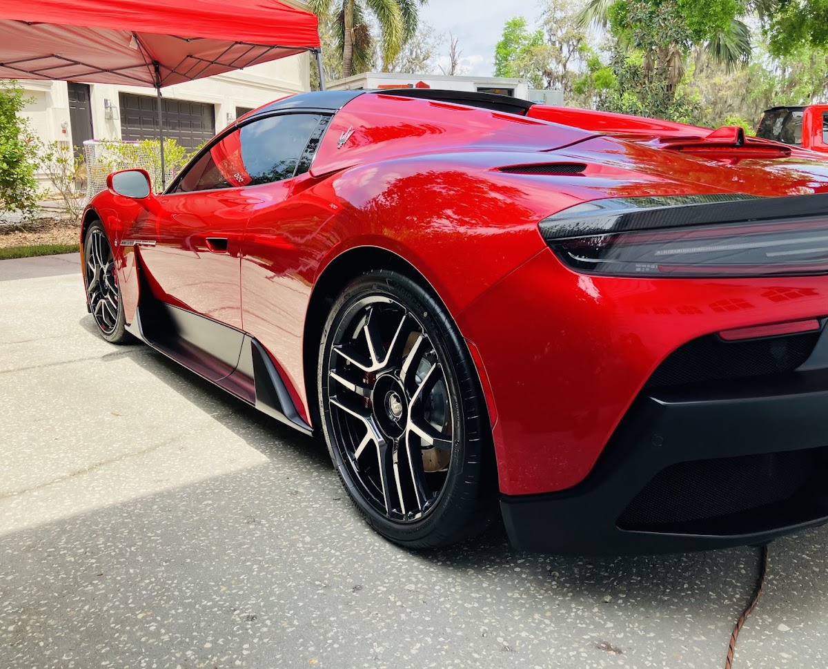 Freshly detailed vehicle by Prestige Image Detailing